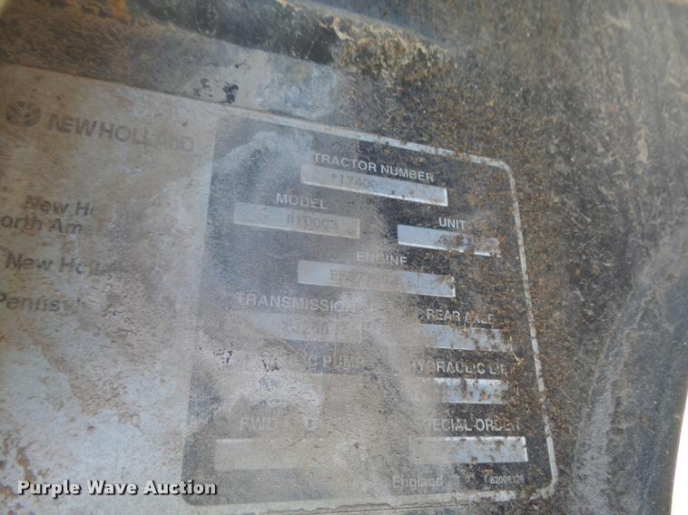 image for item L3355 2002 New Holland TS100 tractor