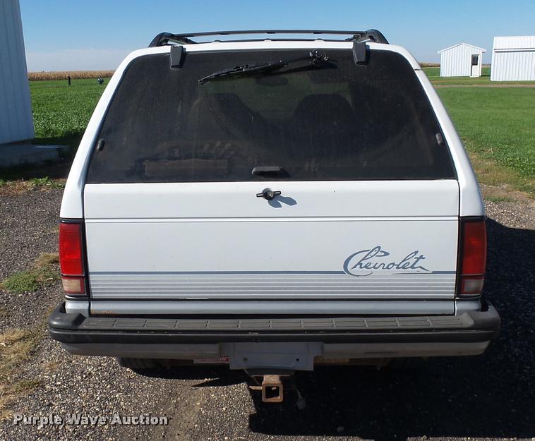 image for item AL9091 1993 Chevrolet S10 Blazer LT SUV