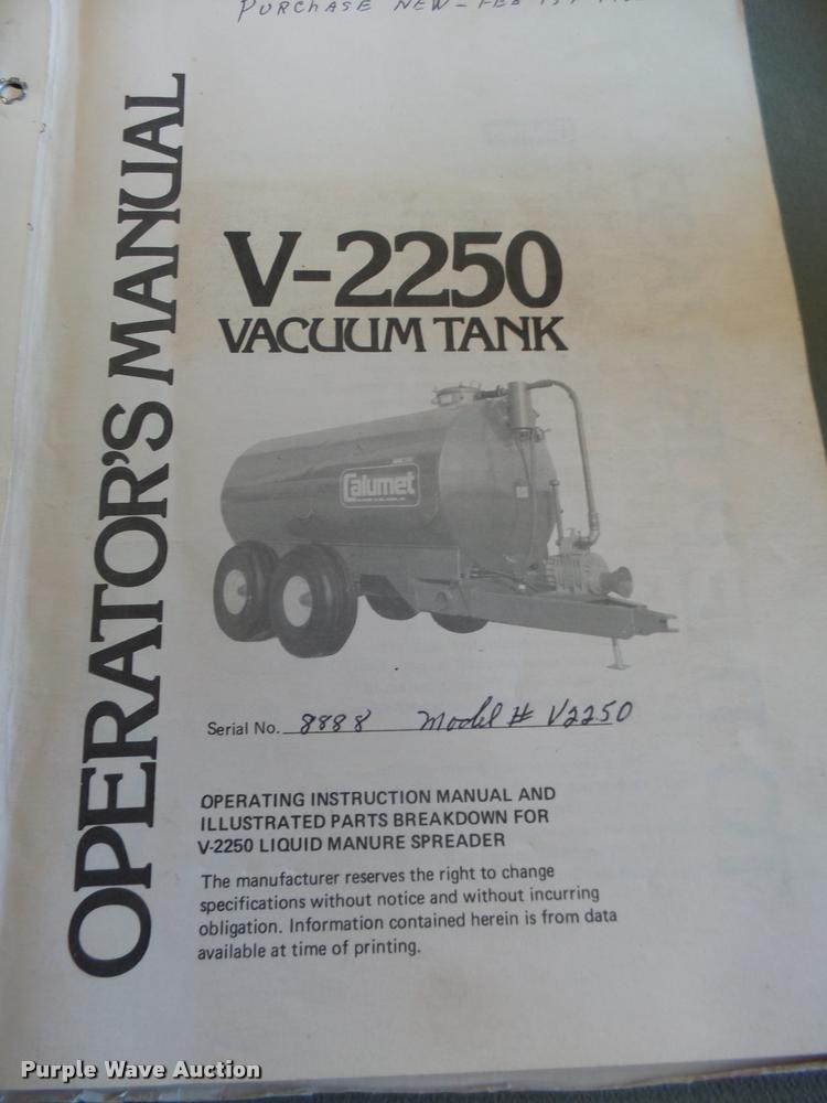 image for item AS9501 Shop built vacuum trailer
