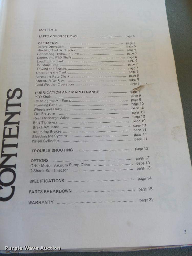 image for item AS9501 Shop built vacuum trailer