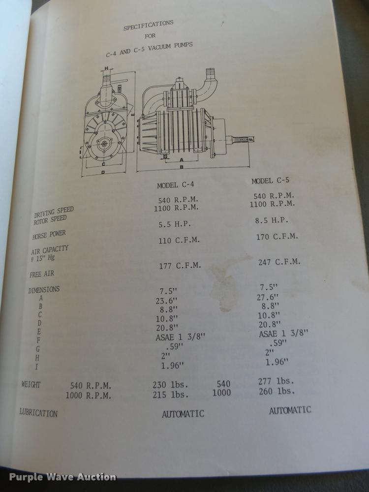image for item AS9501 Shop built vacuum trailer