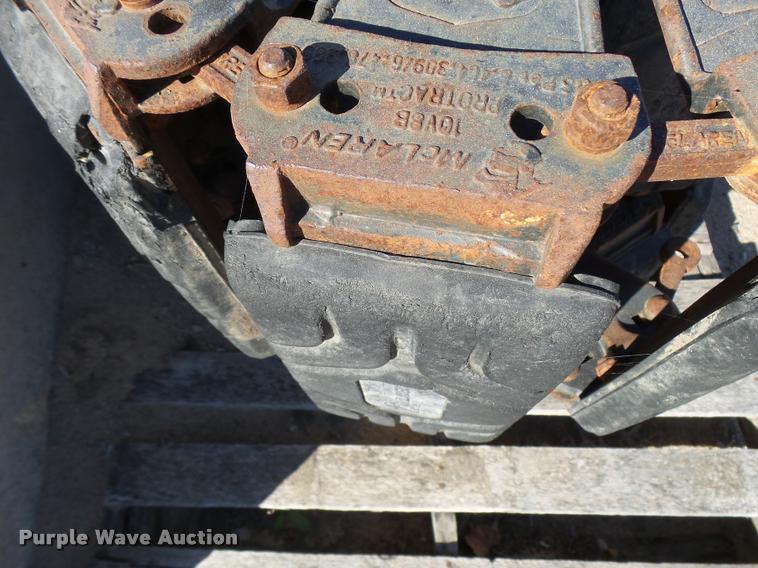 image for item AS9503 McLaren ProTrac rubber skid steer tracks