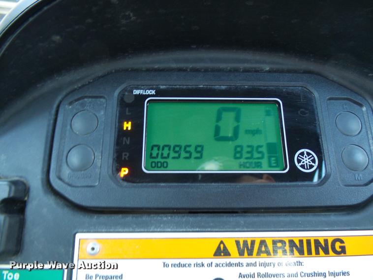 image for item AV9846 2013 Yamaha Rhino 700 Special Edition utility vehicle