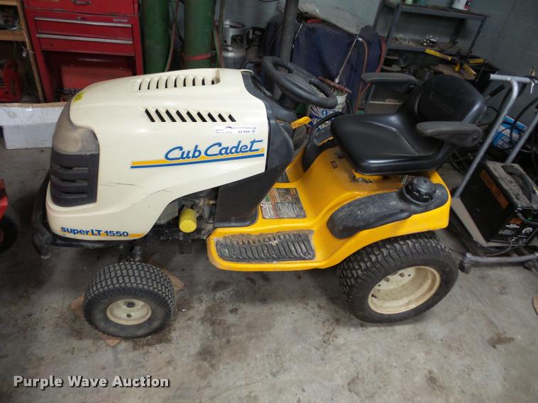 image for item AX9099 Cub Cadet Super LT 1550 lawn mower