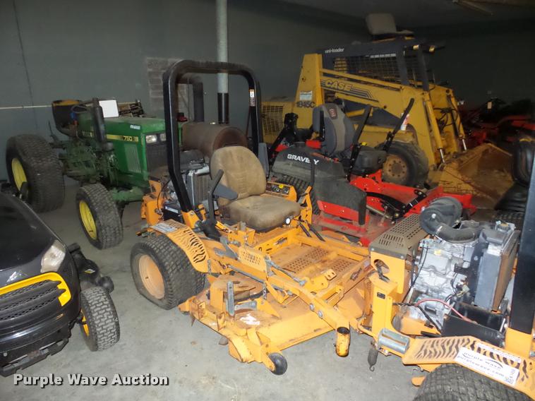 image for item AX9102 (2) Scag Turf Tiger ZTR lawn mowers