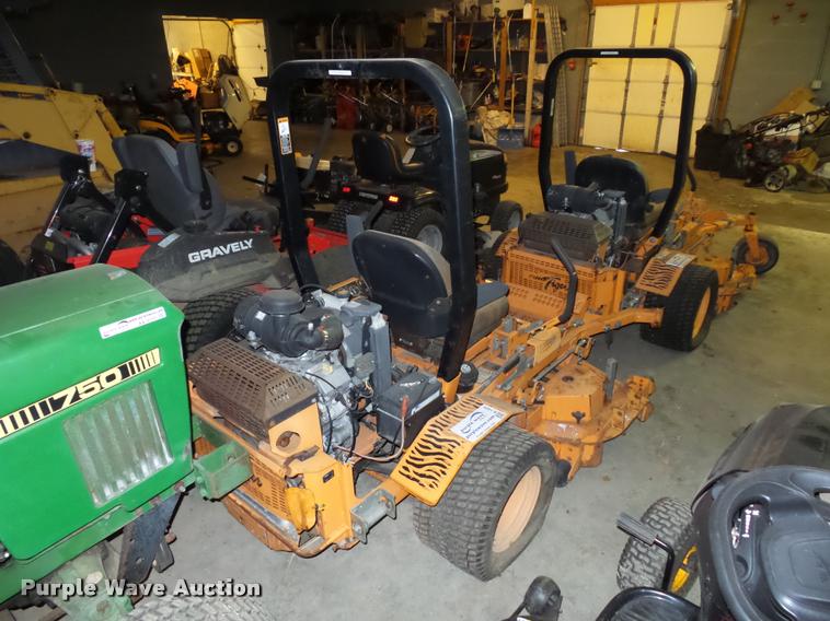 image for item AX9102 (2) Scag Turf Tiger ZTR lawn mowers