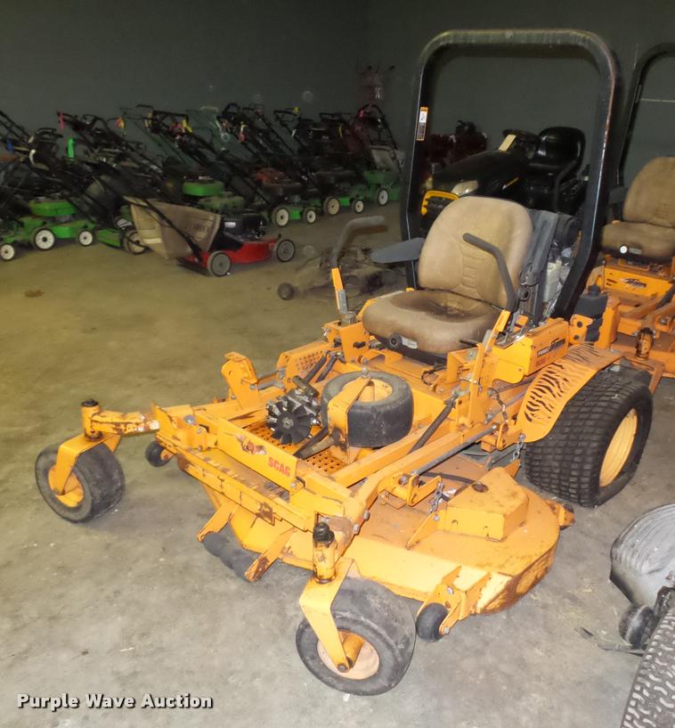 image for item AX9102 (2) Scag Turf Tiger ZTR lawn mowers