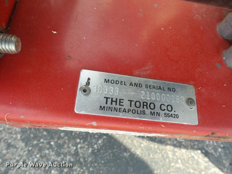 image for item AX9106 Toro Proline ZTR lawn mower