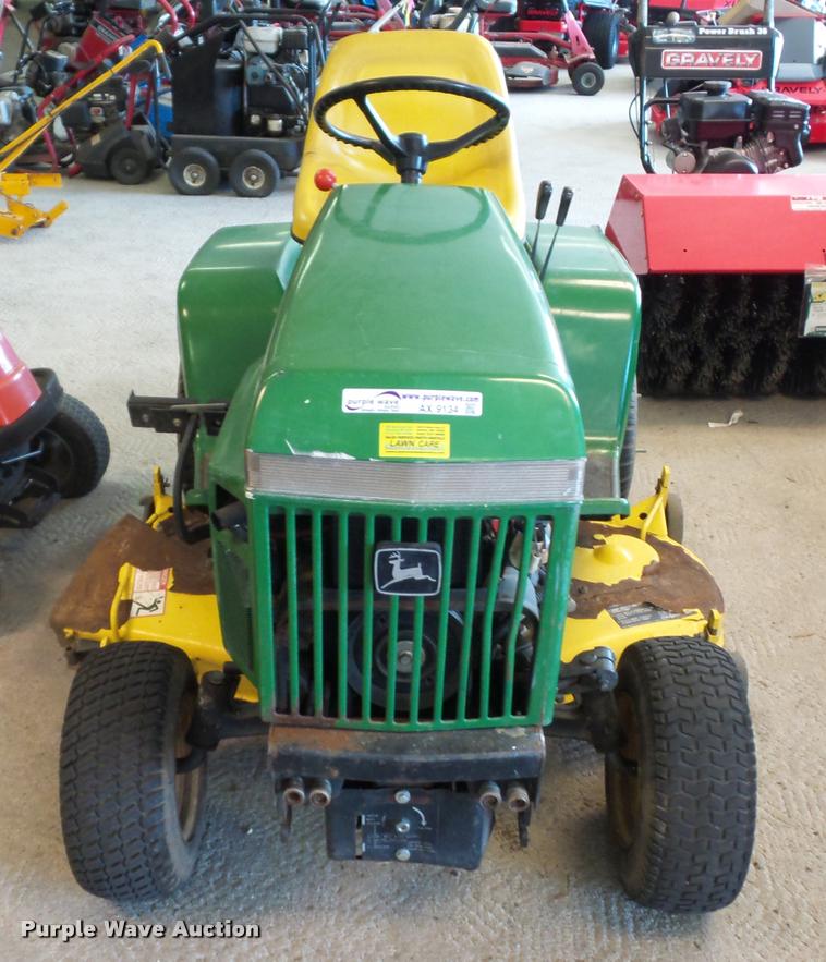 image for item AX9134 John Deere 322 lawn mower