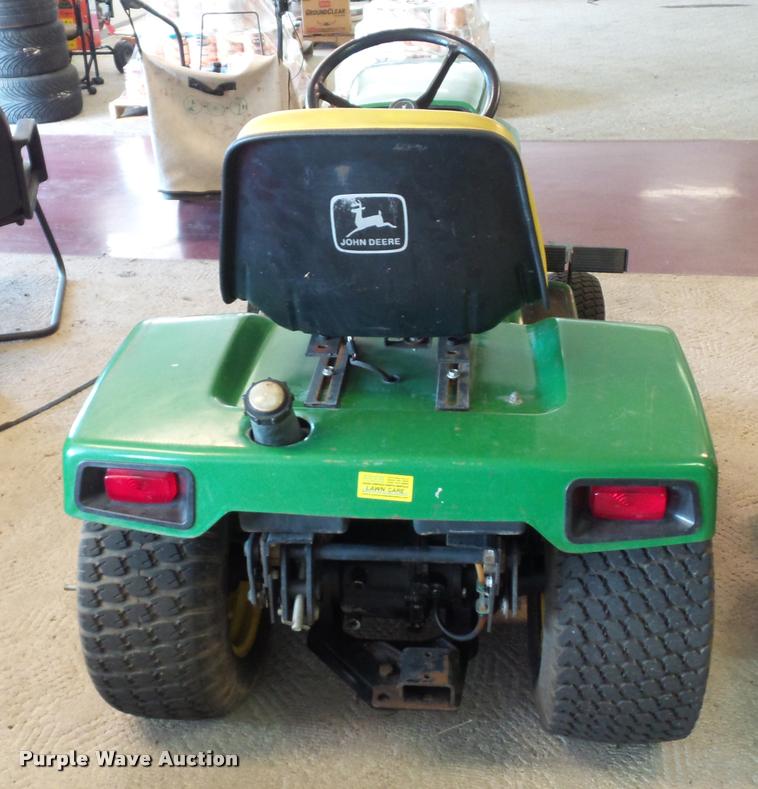 image for item AX9134 John Deere 322 lawn mower