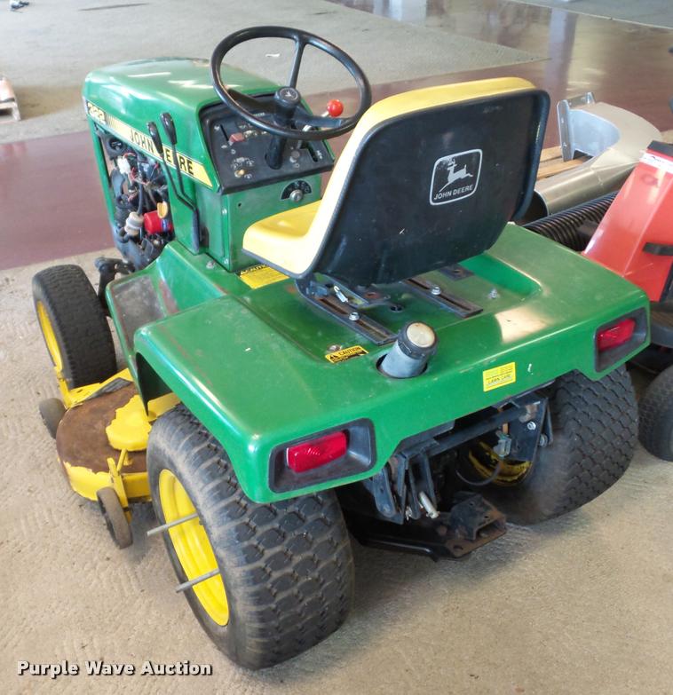 image for item AX9134 John Deere 322 lawn mower