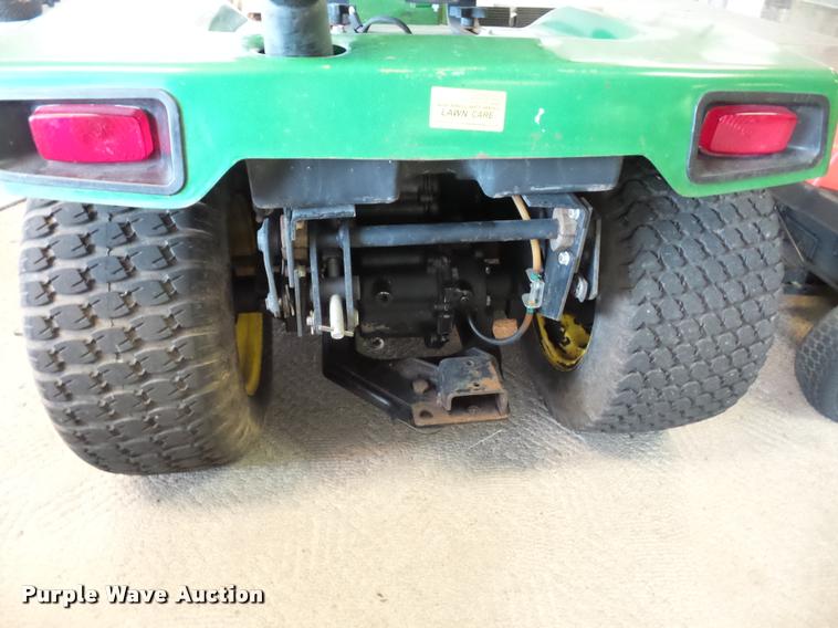 image for item AX9134 John Deere 322 lawn mower