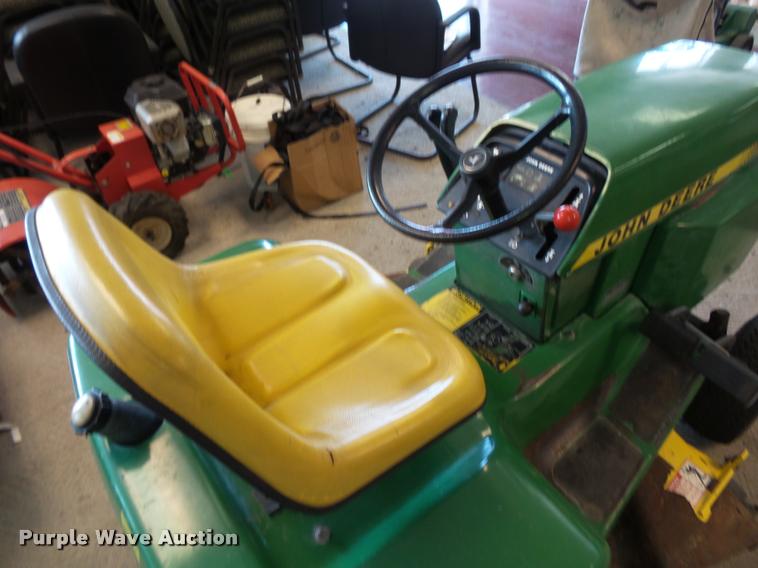 image for item AX9134 John Deere 322 lawn mower