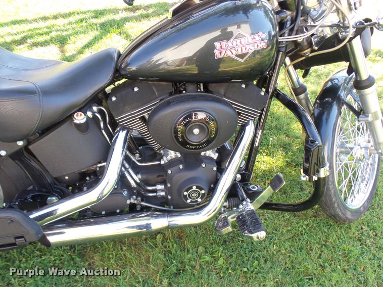 image for item BU9761 2005 Harley Davidson 1450 Softail Night Train motorcycle