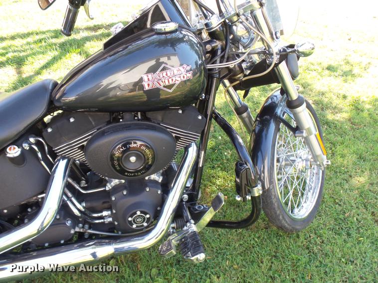 image for item BU9761 2005 Harley Davidson 1450 Softail Night Train motorcycle