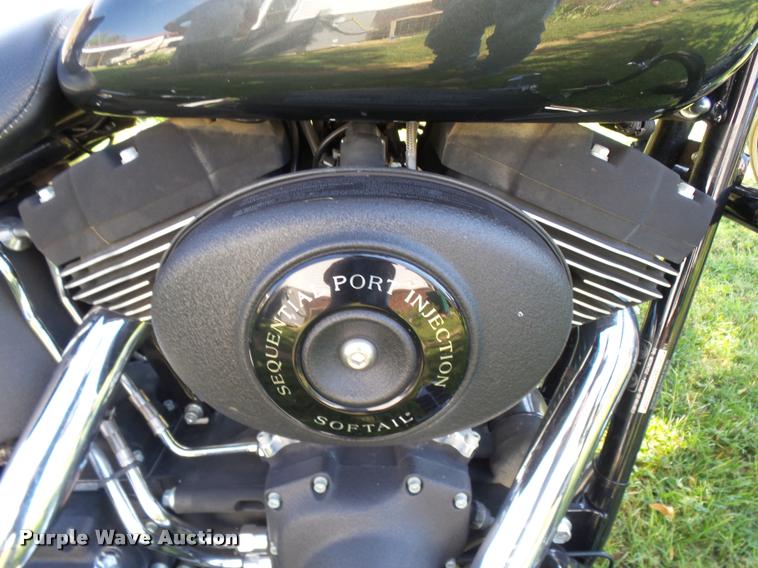 image for item BU9761 2005 Harley Davidson 1450 Softail Night Train motorcycle