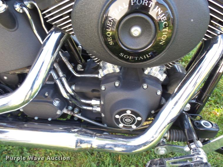 image for item BU9761 2005 Harley Davidson 1450 Softail Night Train motorcycle