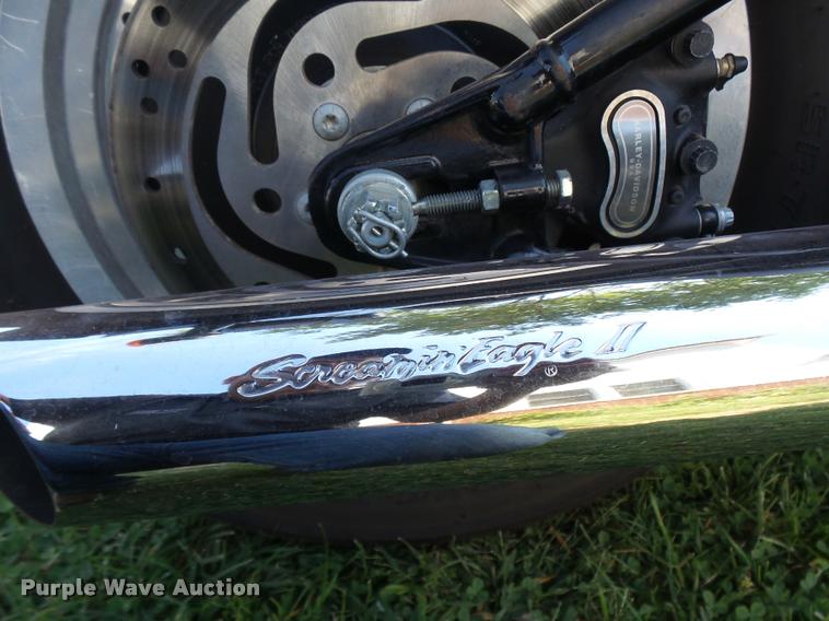 image for item BU9761 2005 Harley Davidson 1450 Softail Night Train motorcycle