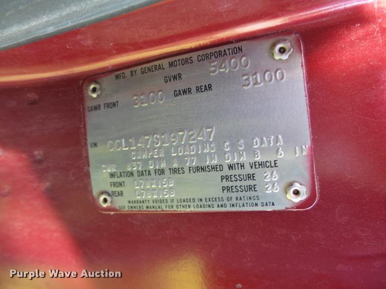 image for item BU9762 1977 Chevrolet Cheyenne 10 pickup truck