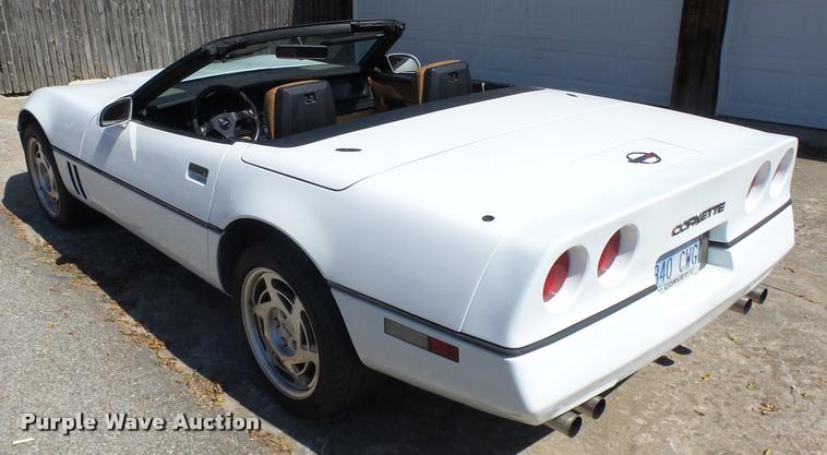 image for item BU9766 1989 Chevrolet Corvette convertible