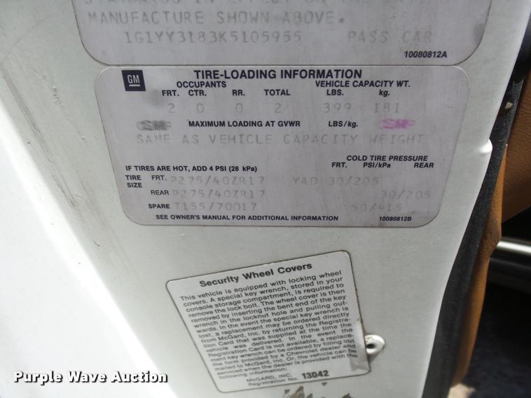 image for item BU9766 1989 Chevrolet Corvette convertible