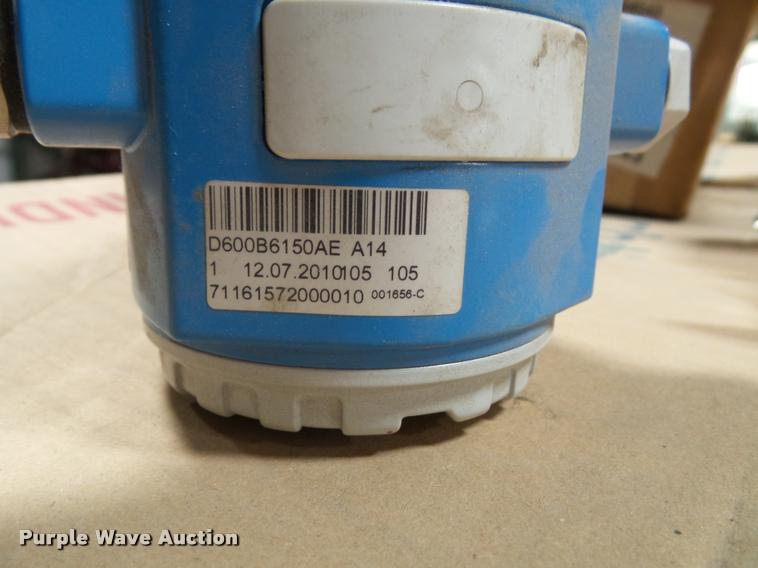 image for item BV9454 (2) Endress & Houser pressure sensor equipment