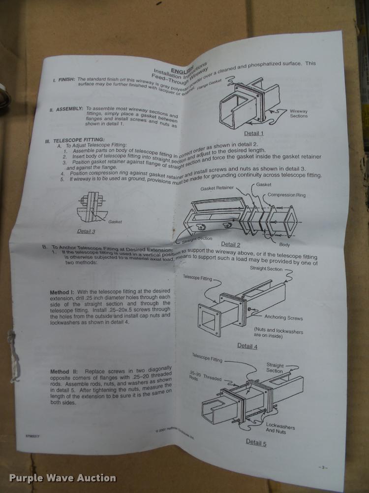 image for item BV9454 (2) Endress & Houser pressure sensor equipment