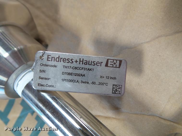 image for item BV9454 (2) Endress & Houser pressure sensor equipment