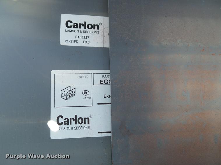 image for item BV9456 (20) pieces of Carlon 10' PVC lay-in wire way