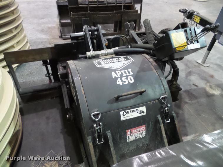 image for item BV9470 2008 Coneqtec AP450 milling skid steer attachment