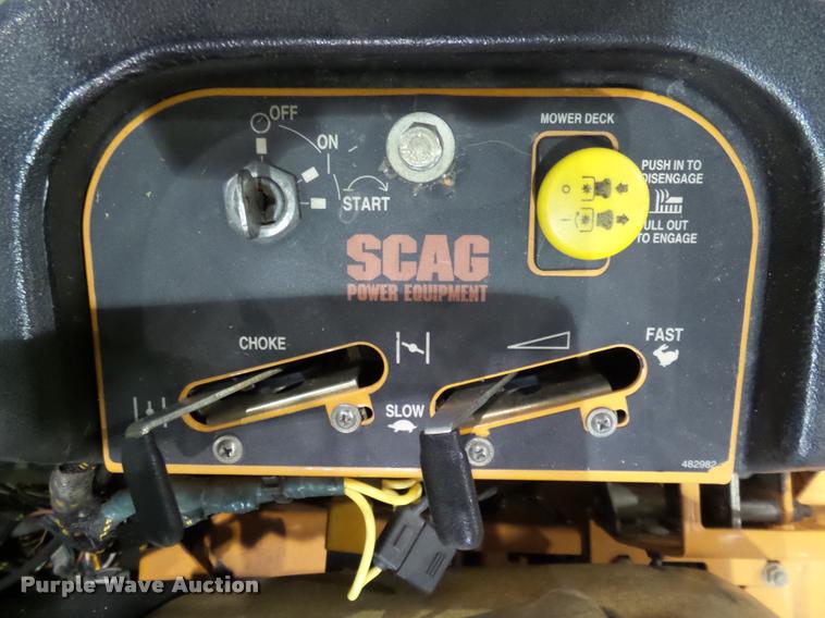 image for item BV9471 Scag Tiger Cub ZTR lawn mower