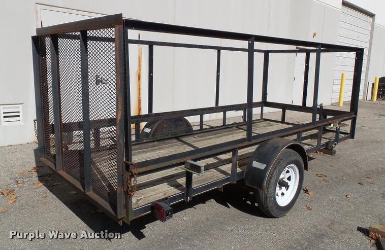image for item BV9474 2003 Outlaw utility trailer