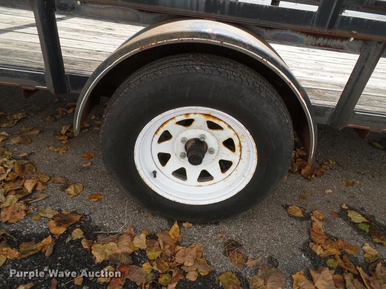 image for item BV9474 2003 Outlaw utility trailer