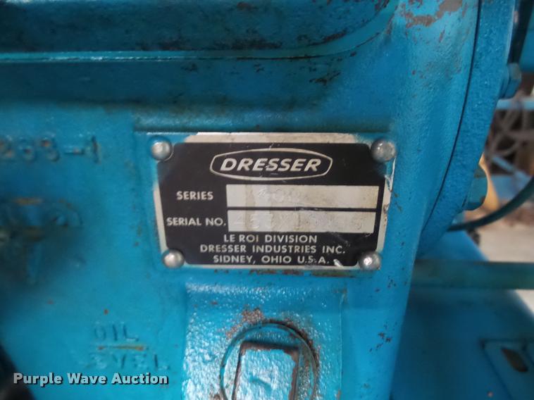 image for item BV9942 Dresser air compressor