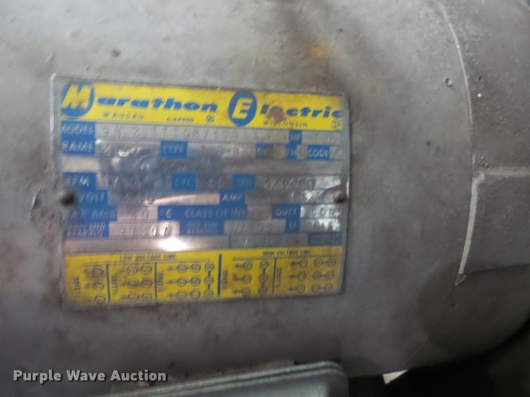 image for item BV9945 Ingersoll Rand air compressor