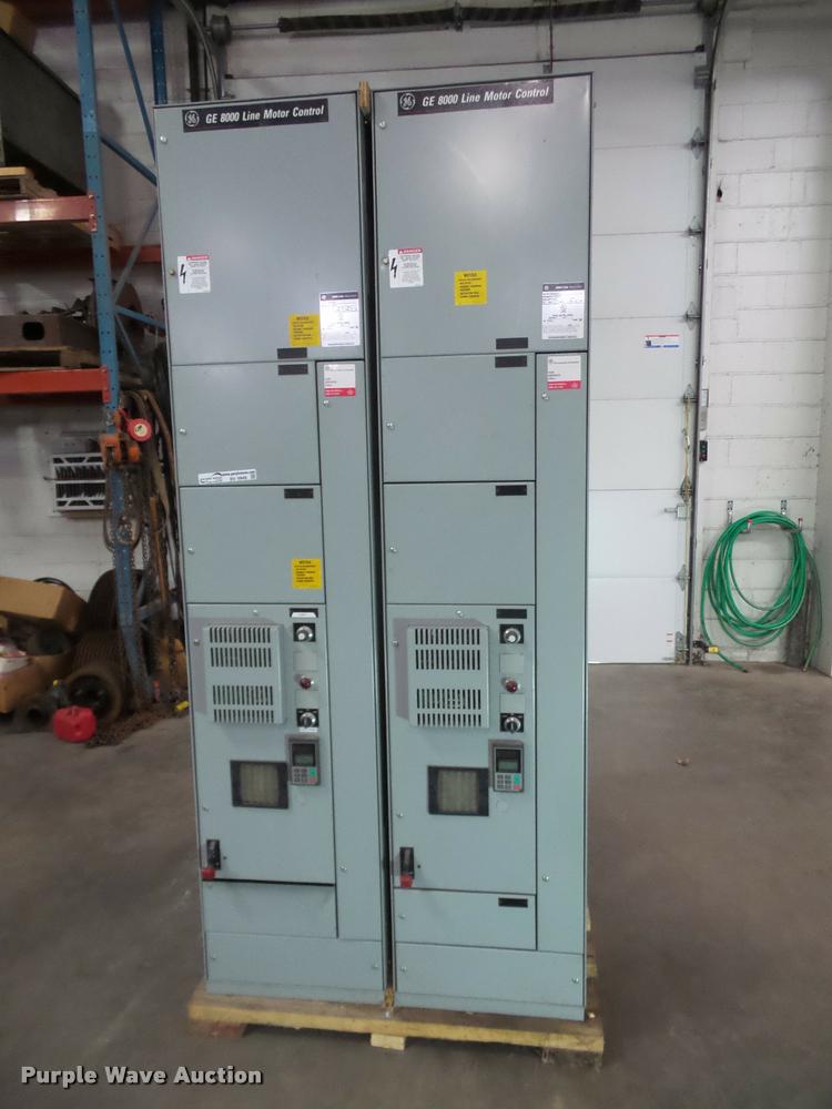 image for item BV9949 (3) GE 8000 line motor controls