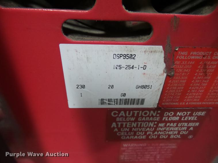 image for item BV9950 Hunter DSP9500 computer wheel balancer