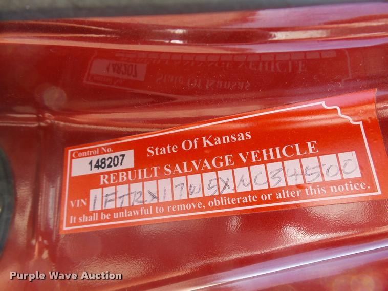 image for item CA9996 1999 Ford F150 SuperCab pickup truck