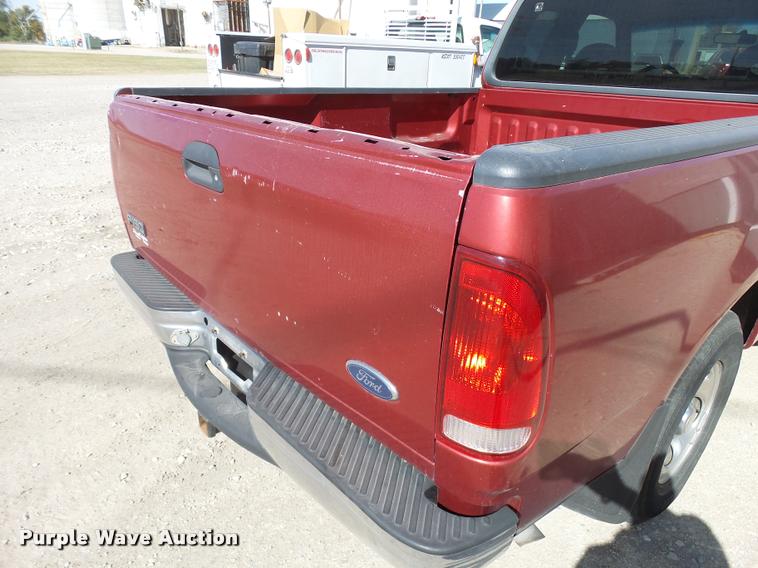 image for item CA9996 1999 Ford F150 SuperCab pickup truck