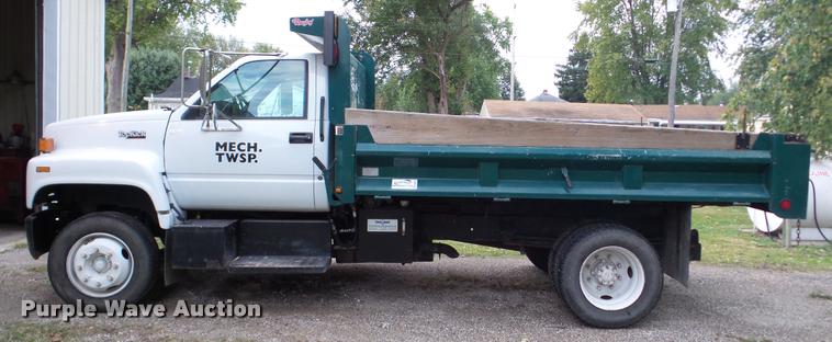 image for item DA8971 1995 GMC TopKick dump truck