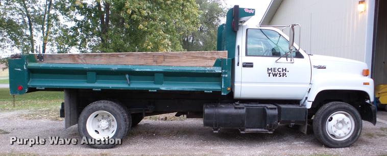 image for item DA8971 1995 GMC TopKick dump truck