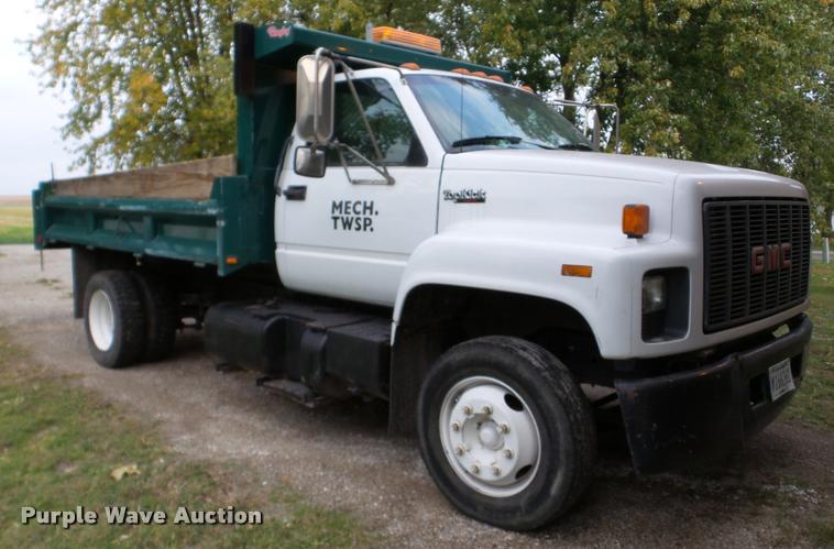 image for item DA8971 1995 GMC TopKick dump truck