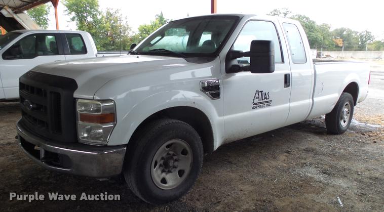 image for item K1081 2009 Ford F250 Super Duty SuperCab pickup truck