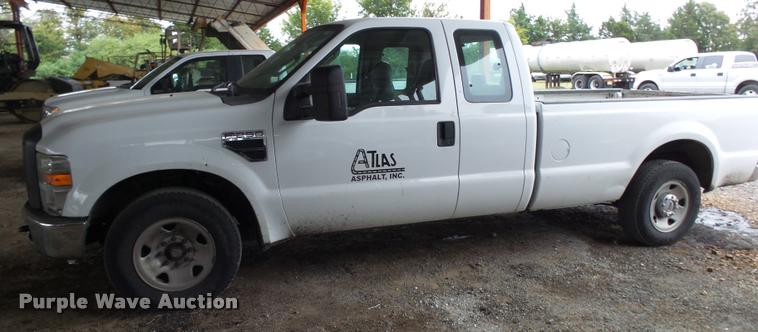 image for item K1081 2009 Ford F250 Super Duty SuperCab pickup truck