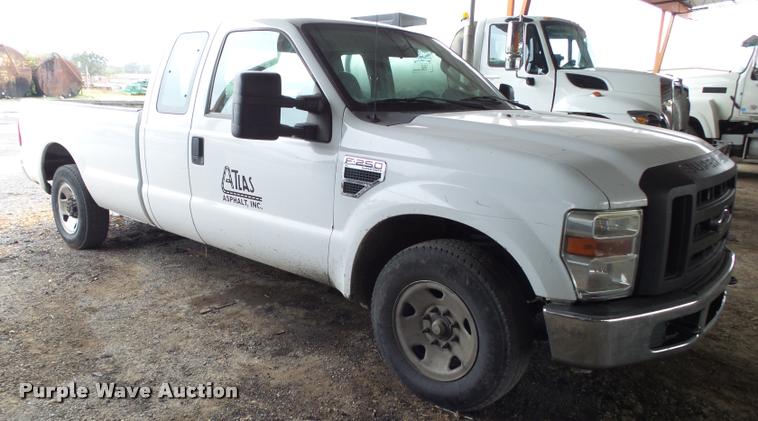 image for item K1081 2009 Ford F250 Super Duty SuperCab pickup truck