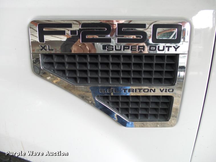 image for item K1081 2009 Ford F250 Super Duty SuperCab pickup truck