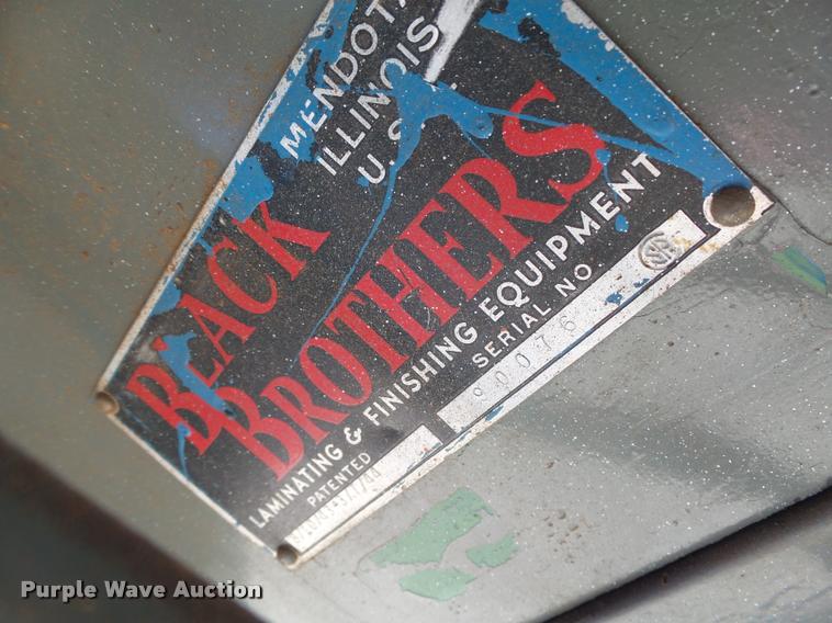 image for item K1429 Black Brothers RPP-875 pneumatic rotary press