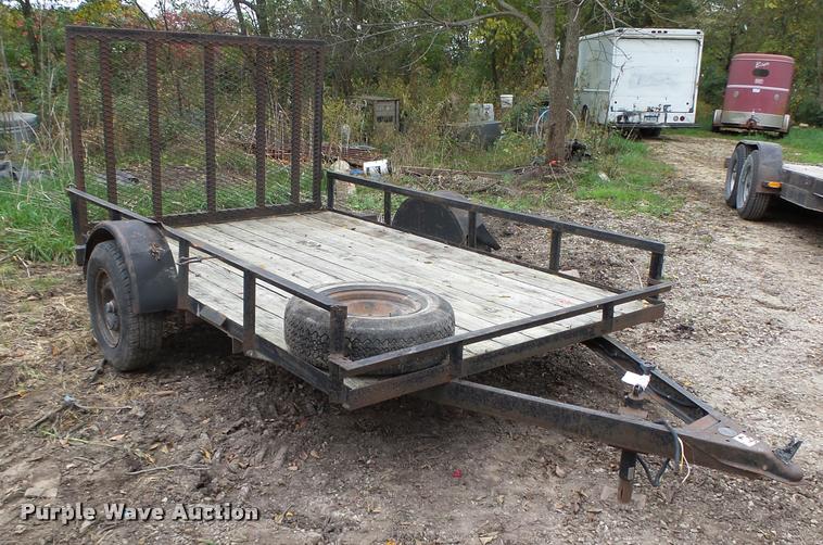 image for item K1440 Shop built equipment trailer