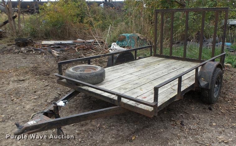 image for item K1440 Shop built equipment trailer