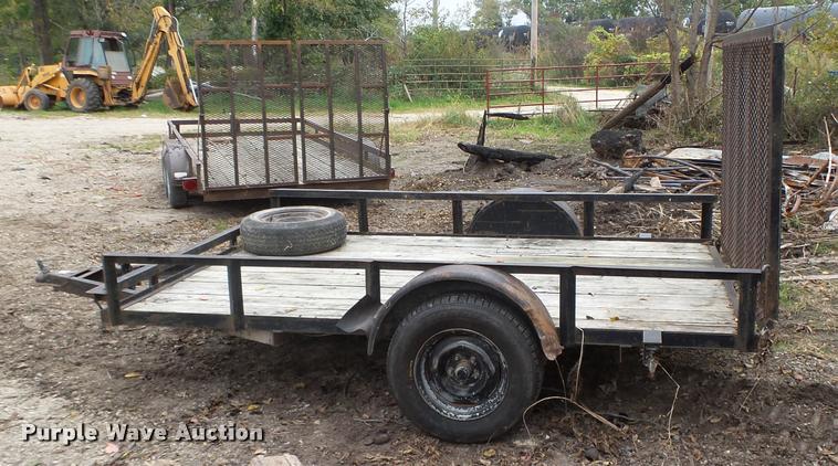 image for item K1440 Shop built equipment trailer
